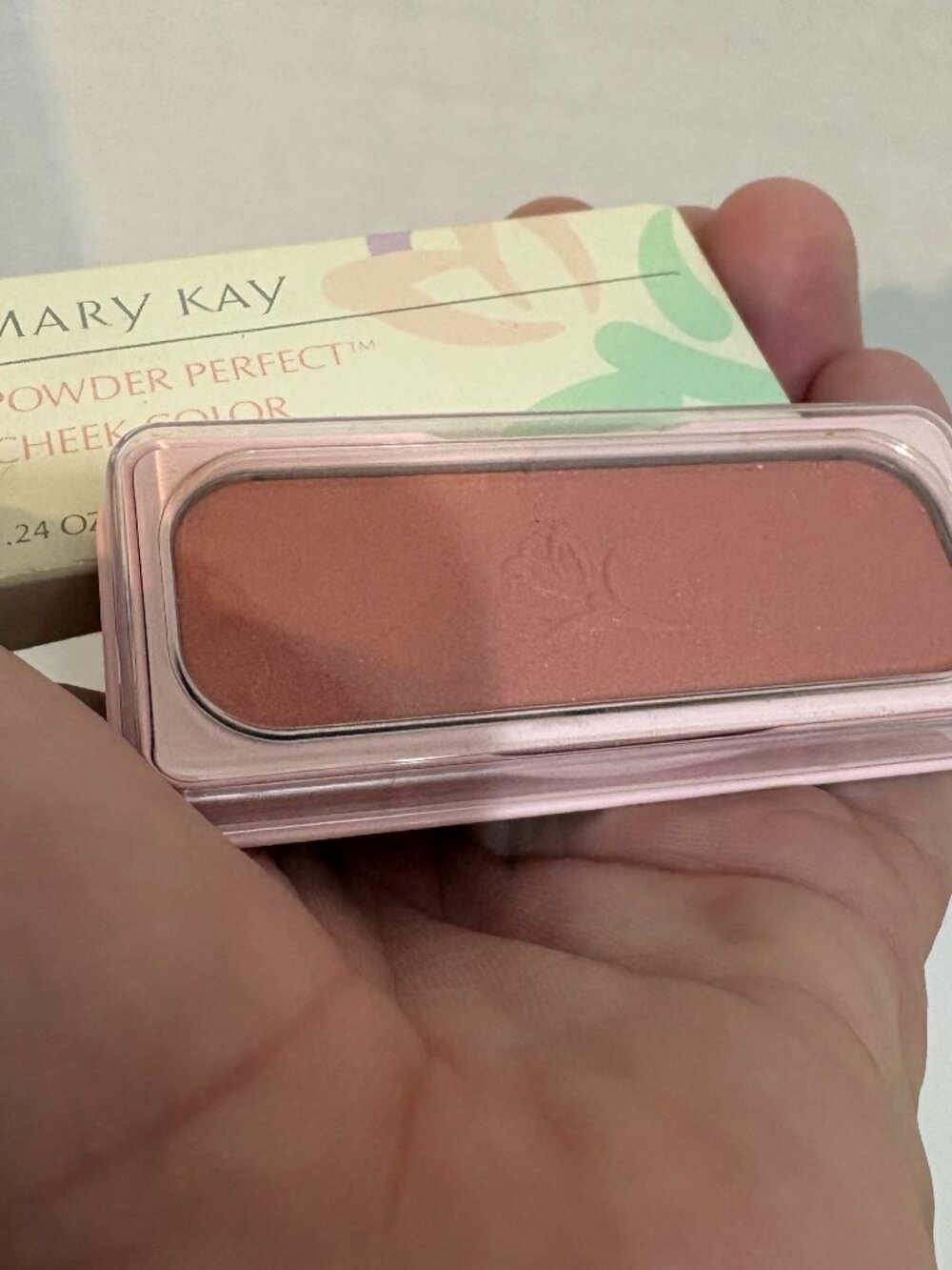 Mary Kay Powder Perfect Cheek Color Apricot #3535 Discontinued Brand New in Box
